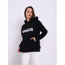 BONNITA Толстовка с белым принтом